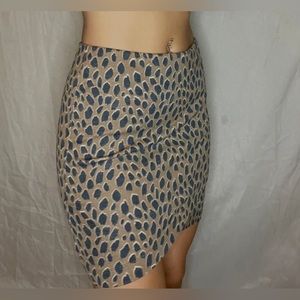 SO animal print skirt
